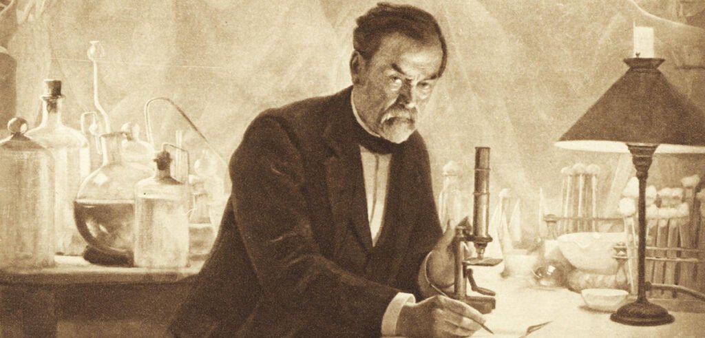 Louis Pasteur (1822-1895), French chemist and microbiologist